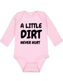 A little Dirt Baby Onesie