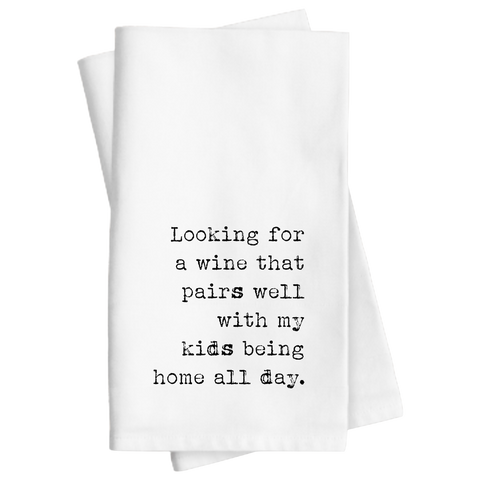 Tea Towel-Looking For a Wine