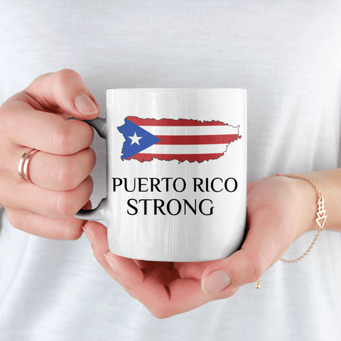 Puerto Rico Strong Ceramic Mug